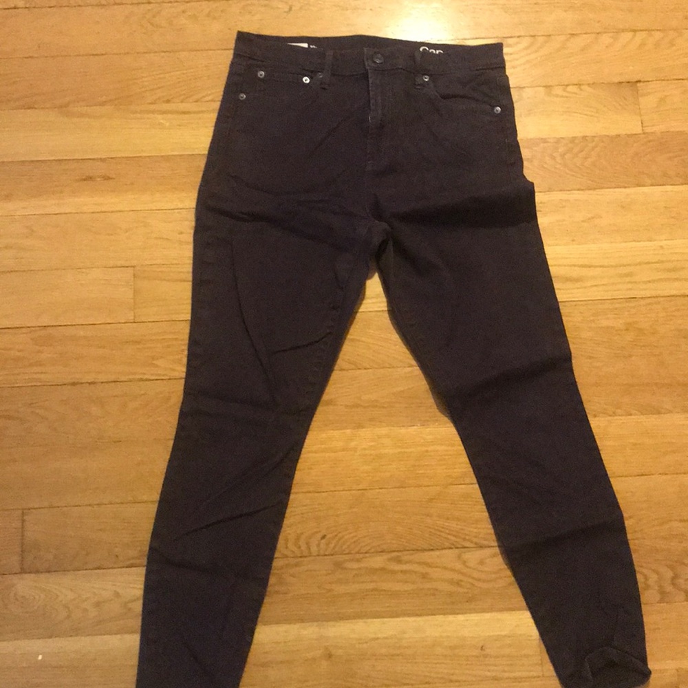 Plum High Waisted Skinny Jeans